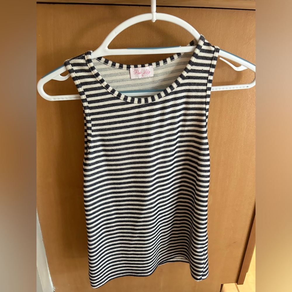 Stripe Tank - Navy